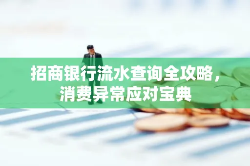 招商银行流水查询全攻略,消费异常应对宝典