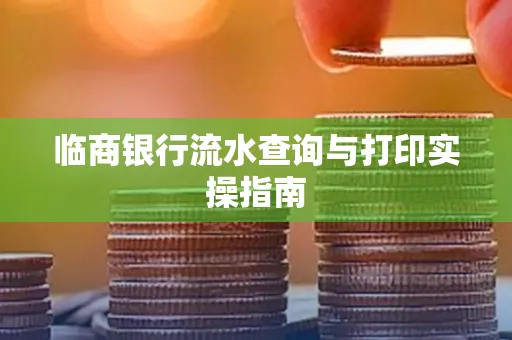 临商银行流水查询与打印实操指南