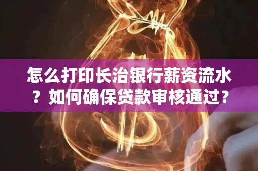 怎么打印长治银行薪资流水?如何确保贷款审核通过?