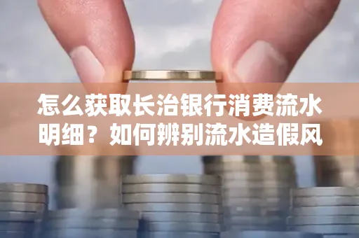 怎么获取长治银行消费流水明细?如何辨别流水造假风险?