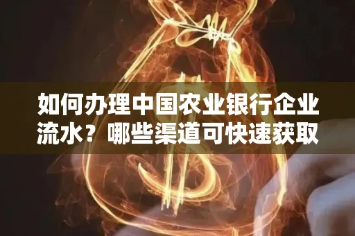 如何办理中国农业银行企业流水?哪些渠道可快速获取?