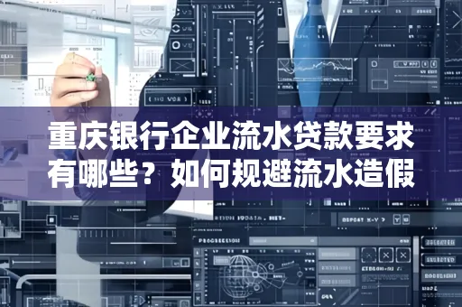 重庆银行企业流水贷款要求有哪些?如何规避流水造假风险?