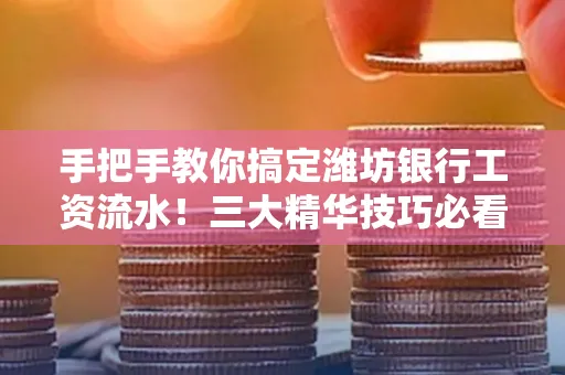 手把手教你搞定潍坊银行工资流水!三大精华技巧必看