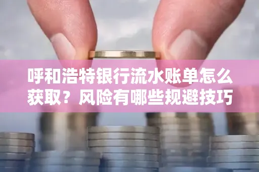 呼和浩特银行流水账单怎么获取?风险有哪些规避技巧!