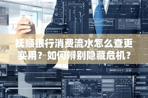 抚顺银行消费流水怎么查更实用?如何辨别隐藏危机?