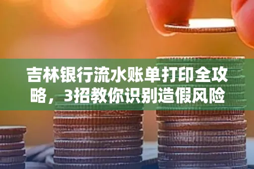 吉林银行流水账单打印全攻略,3招教你识别造假风险