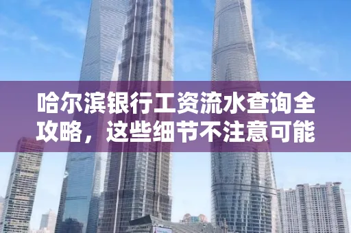 哈尔滨银行工资流水查询全攻略,这些细节不注意可能吃大亏
