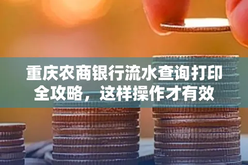 重庆农商银行流水查询打印全攻略,这样操作才有效