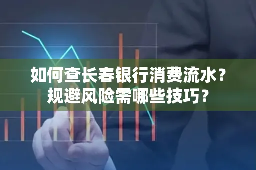 如何查长春银行消费流水?规避风险需哪些技巧?